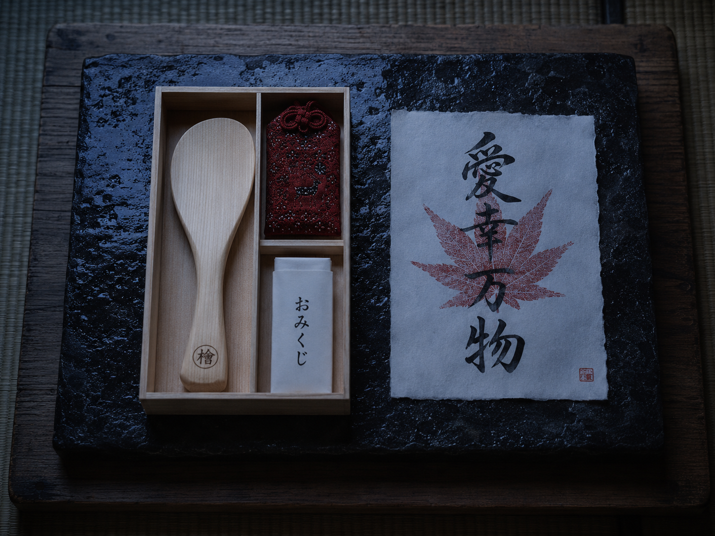 Miyajima Shamoji Craft Box